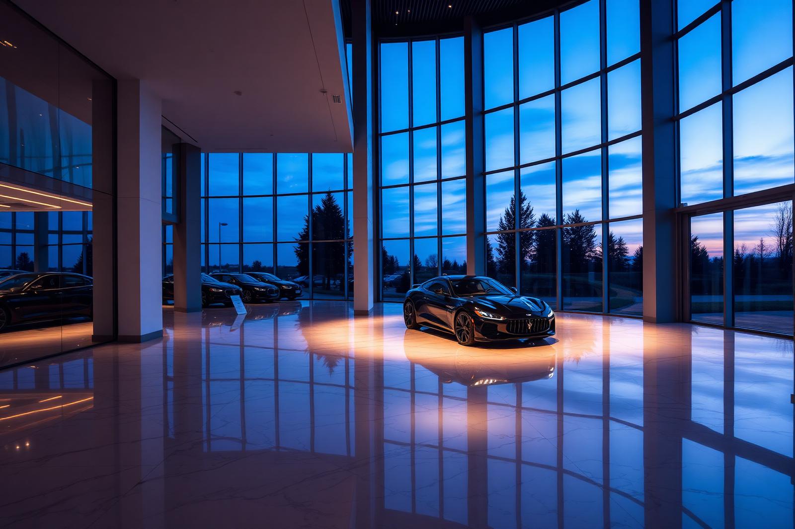 Showroom interior